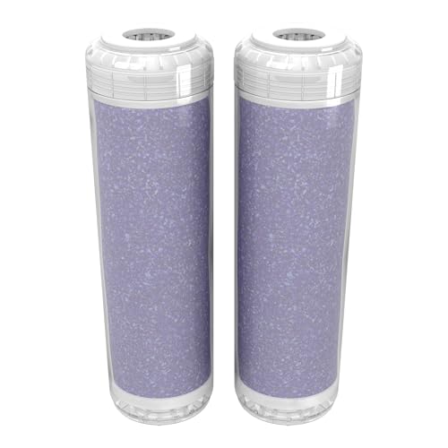 Clearly MaD 10' x 2' Deionization DI Resin Filter Cartridge Replacement for Deionized Spot Free Car Wash, RV, Motorcycle, Water Deionizer System, 2-Pack