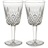 Waterford lismore goblet pair  urban country home decor