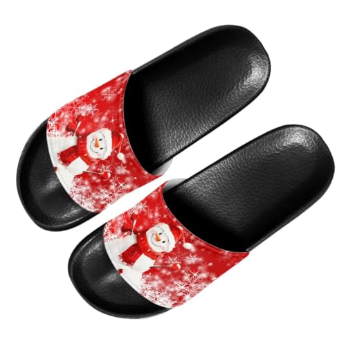 Image of Footwear for Mens Open Toe Athletic Sandals Anti-Slip Sole Slide Sandals Pillow House Flat Shoes Comfortable Slip On Slippers for Indoor & Outdoor