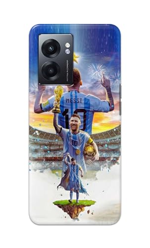 Image of Printed Hard Back Cover for Realme Narzo 50 5G Back Cover (Famous Football Player -J2) -190724(EA)