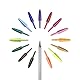 BIC 942050 Cristal Multicolour Kugelschreiber, breite Spitze, 1,6 mm, Beutel mit 20 + 7 Stück, ideal für Zeichnungen und Notizen, 27 Stück (1er Pack)