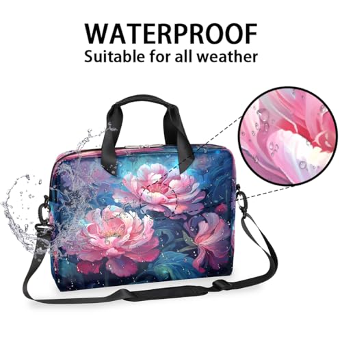 Maletín para portátil unisex 15.6-16 pulgadas rosa miniatura 3