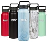 Healthy Human Stainless Steel Water Bottle | Double Walled Vacuum Insulated Water Thermos for Adults