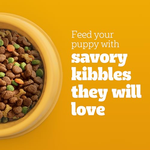 Image of Pedigree Dry Puppy Food, Puppy Dry Food with Chicken, Rice, and Vegetable Flavor, 3.5 lb. Bag (Pack of 4)