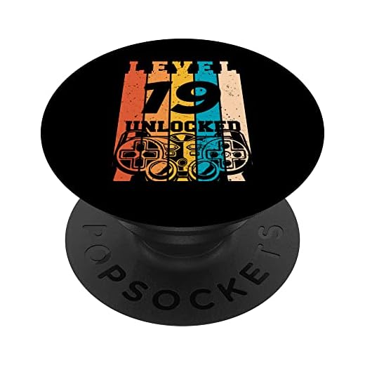 Nivel 19 Videojuego desbloqueado 19 cumpleaños Gamer Boys PopSockets PopGrip Intercambiable