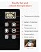 VEVOR Car Refrigerator, DC 12/24V AC100-240V Compressor Electric Cooler, -4°F to 68°F Car Fridge with APP Control, 21 QT Cars Freezer for RVs, Campsites, Boats, Camping, Fishing, 60W Portable Freezer