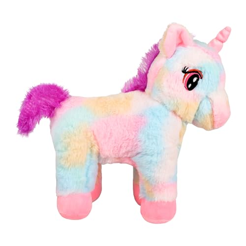 Image of DearJoy Rainbow Unicorn Soft Toy (Multi-Color)