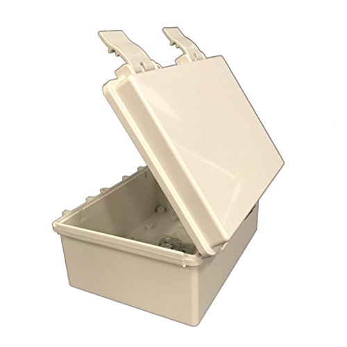 Bud Industries Nbf-32012 Plastic Indoor Nema Abs, 8.33" L X 6.36" W X 3.94" D, Gray #TOP2