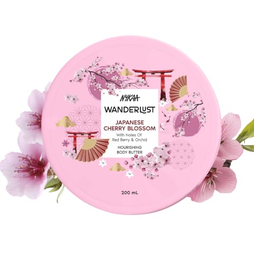 Image of Nykaa Wanderlust Japanese Cherry Blossom Body Butter -200ml