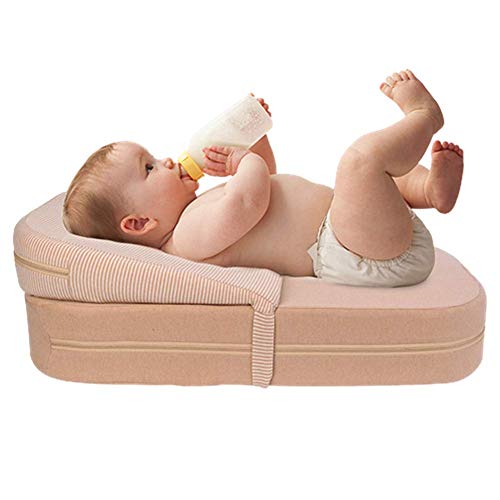 Oreiller d'allaitement multifonctionnel avec support de tête bébé confortable