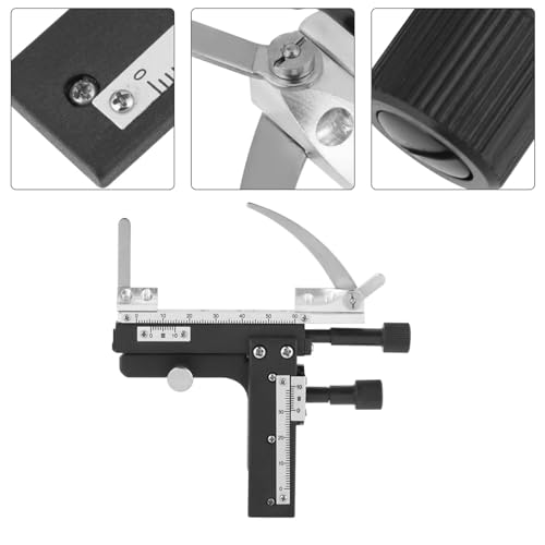 Calibrador para microscopio de aleación de aluminio miniatura 3