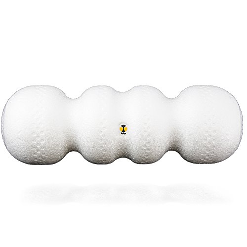 Rollga Foam Roller LITE - High Density Foam Roller for Back Pain Relief Deep Tissue Massage & Muscle Recovery. Physical Therapy Exercise Tool for Neck Back Legs & Feet. Yoga & Pilates Roller