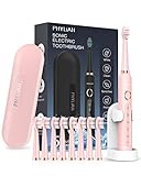 ✅ Limpia 3 veces más placa con un cepillo de dientes de alta potencia Más eficiente que la mayoría de los cepillos de dientes electrónicos similares para prevenir las caries y mejorar la salud bucal con 40 000 vibraciones de alta frecuencia por minuto.