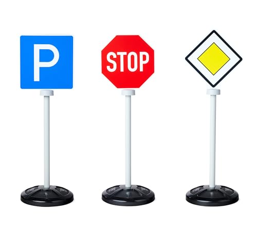 Panneaux de signalisation Big pour jouer dans le jardin et apprendre le code de la route