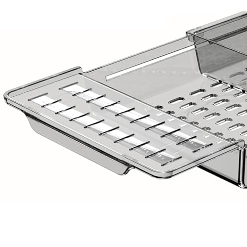 Support de baignoire extensible et rétractable pour un drainage rapide des accessoires - 6