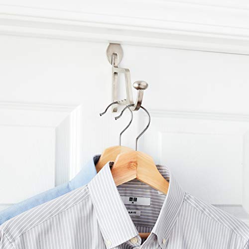 Spectrum Diversified 70778 Duchess Hanger Holder & Hook Extender, Over-The-Door Closet thumb #4