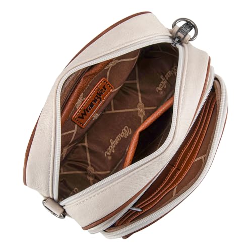 Image of Wrangler Crossbody Bag for Women Multi Pocket Crossover Bag Shoulder Pursea with Adjustable Strap