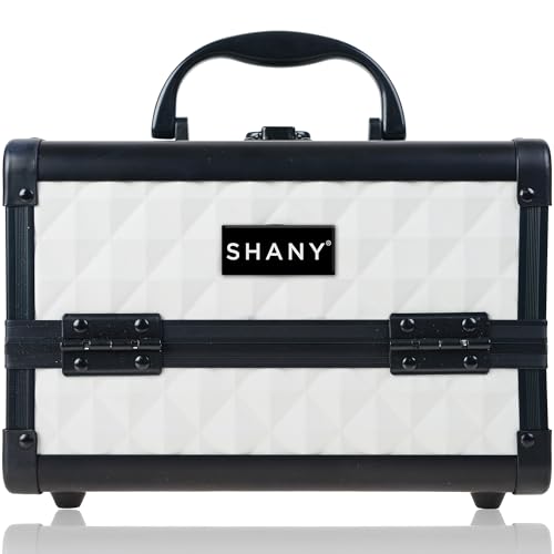 SHANY Chic Makeup Train Case Cosmetic Box Portable Makeup Case Cosmetics Beauty Organizer Jewelry...