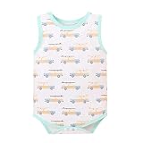 Dresses Baby Girl Clothes Girls Baby Infant Clothes Romper Boys Sleeveless Letter Girls Name Brand (White, 3-6 Months)