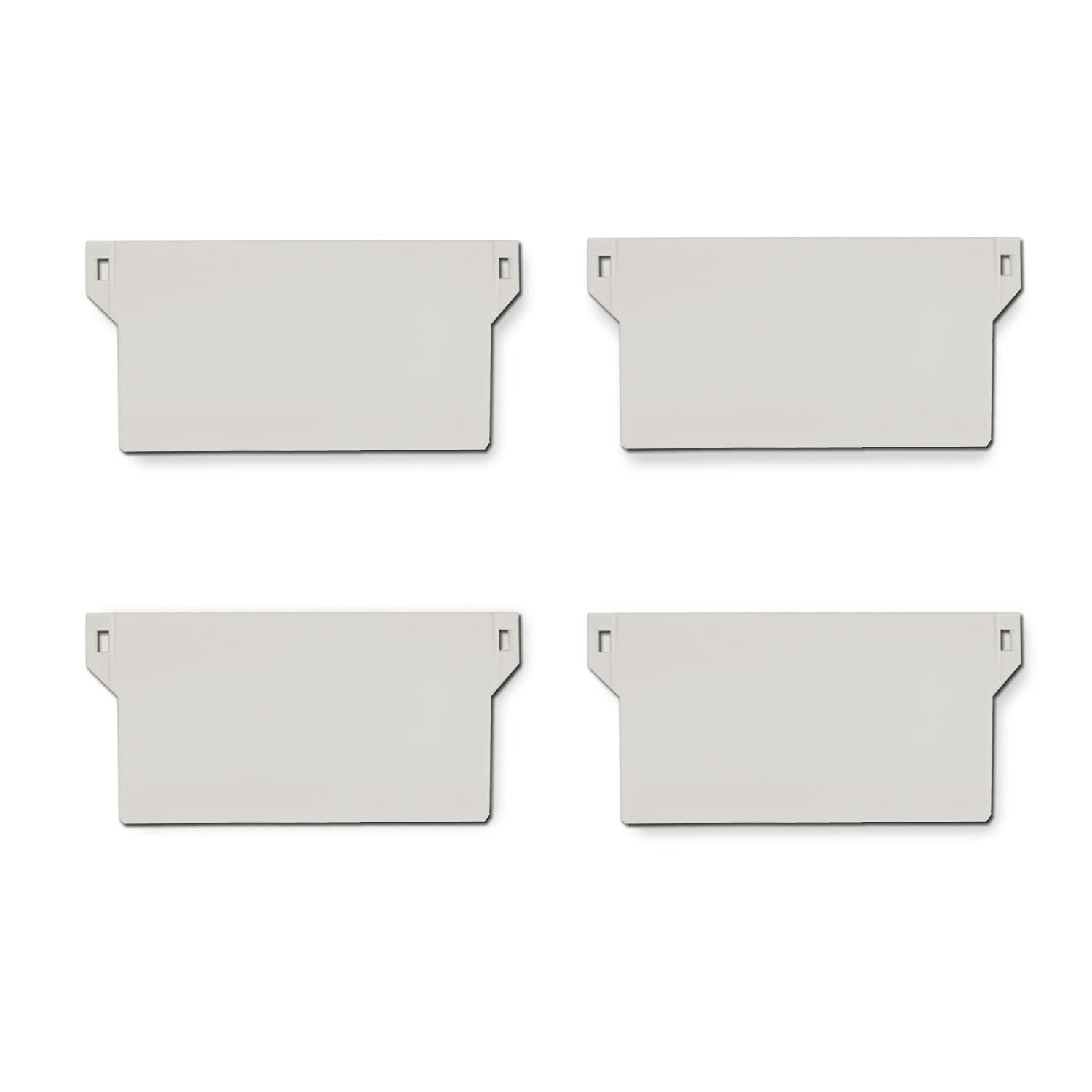 4pcs Vertical Blind Weights 89mm, White Bottom Weights Slats for 89 mm Slat