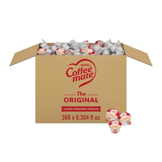 Nestle Coffee mate Coffee Creamer, Original, Liquid Creamer Singles, Non Dairy, No Refrigeration, Box of 360