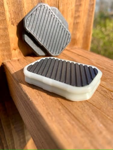 Image of MakerMesh Fidget Slider Toy Stress Relieving Fidgeting Game for Kids and Adults,Soothing Fidget Toy for All Ages - Calm Anxiety and Pass The Time (12 Magnets White & Teal Blue)