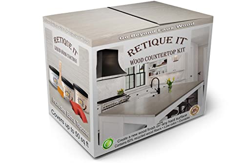 Retique It RETQ Wood Finish Countertop Kit cover