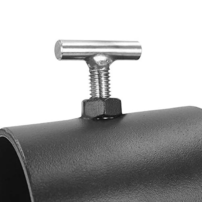 Luwint Mini Barbell Jack/Chain Collars with Loop for Weightlifting Deadlift