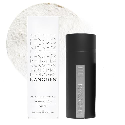 Image of Nanogen Keratin Thickening Hair Fibres Hair Touch Up, 30g - White