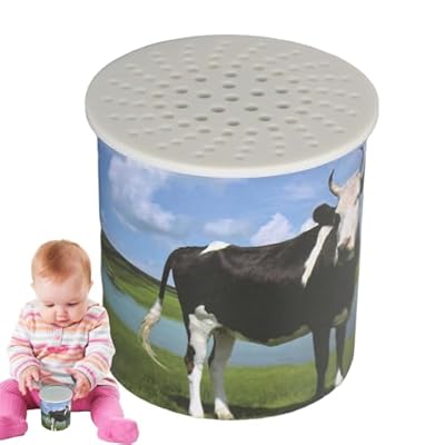 Cow Soundmaker, Kuh Sound Machine Box Voice Noise Ridebrese Producer | Juguetes De La Junction Del Fabricante De Choques | Cow Noisemaker, Fabricante De Ruido De Vacas, Sonido Inverso Realista, Entret | Ya disponible en tu tienda friki favorita! En mundofriki.es!