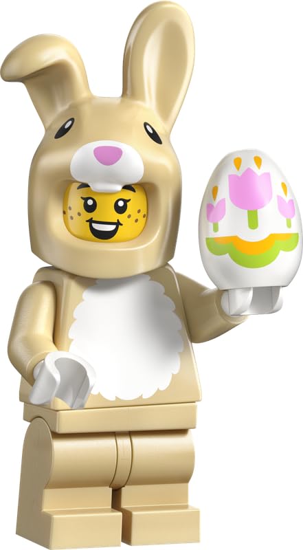 LEGO Häschen Kostüm - Minifiguren Serie 28 Tiere, einzelne Minifigur (LEGO 71051)
