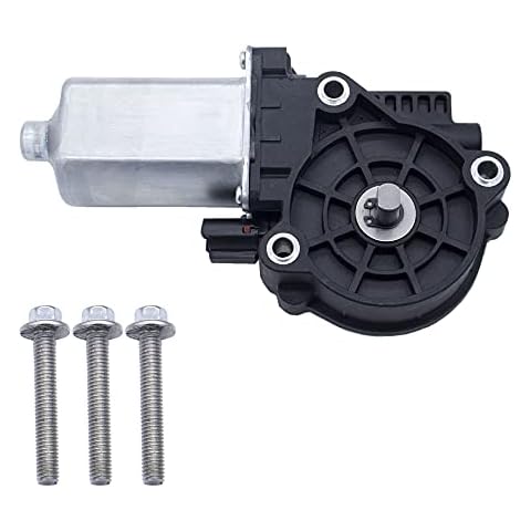 MOCW 676061 1101428 Motor Replacement Kit RV Stair Entry Step Motor Compatible with Kwikee,Repacement for Lippert Components 1101428 with 3 Screws Cover