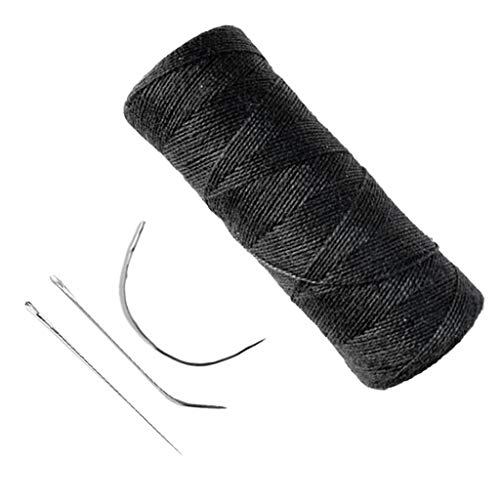 B Blesiya Fil de Couture de Cheveux de Tissage/Tressage Perruque pour Extension de Cheveux avec Aiguille de Tissage I/J Pour Salon De Couture Cover
