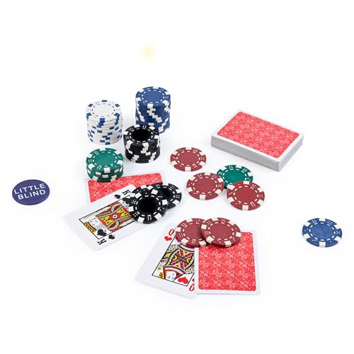 Image of Professional 300-Piece Poker Set in Aluminum Carry Case, for Families and Kids Ages 8 and up