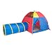 Pacific Play Tents Kids Hide-Me Dome Tent and Crawl Tunnel Combo for Indoor / Outdoor Fun