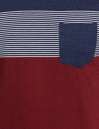 Image of Max Men's Colourblocked Crew Neck T-Shirt
