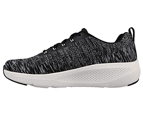Image of Skechers Men's GOrun Elevate-Lace Up Performance Athletic Running & Walking Shoe Running, Black /Grey /White, 13 X-Wide