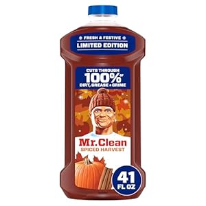 Mr. Clean All Purpose Cleaner, Cleaning Liquid, Spiced Harvest, 41oz