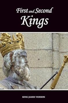 Paperback First and Second Kings (KJV) [Large Print] Book