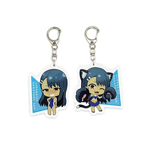 EBTY DREAMS Inc. - Set Of 2 Don't Toy With Me Miss Nagatoro Acrylic Keychain Hayase Nagatoro v1