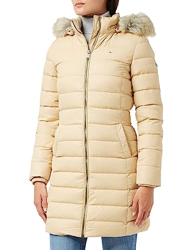 Tommy Jeans Damen TJW Essential Hooded DOWN Coat DW0DW09060 Daunenmäntel,...