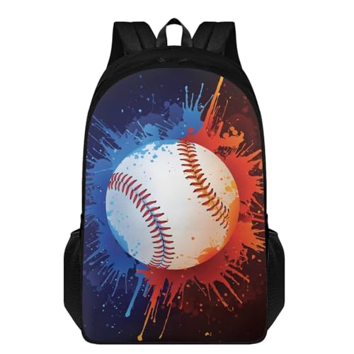 Poceacles Mochila escolar de 17 pulgadas para niñas y niños, mochila casual para viajes escolares,...