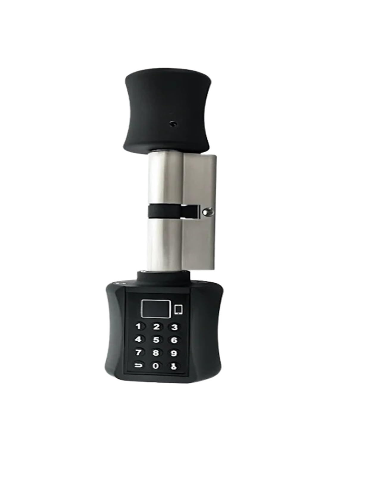 Cilindro Bluetooth TUYA App Password Fingerprint Cerradura de puerta inteligente con teclado digital, código de cerradura eléctrica sin llave