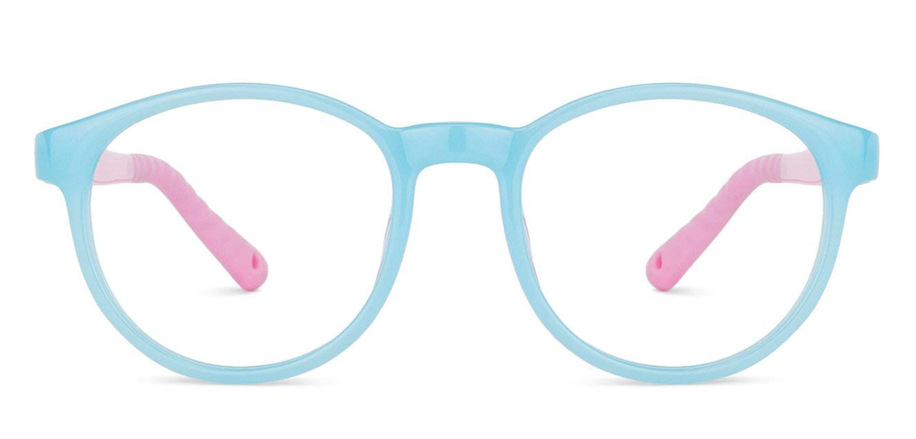 VINCENT CHASE EYEWEARVincent Chase Lenskart Junior For Kids Age 8-12 yrs | Zero Power Bluecut & Antiglare Computer Eyeglasses For Eye Protection And Strain | Round | LKJ E10044CE