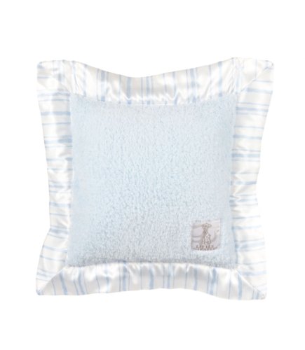 Little giraffe Chenille Coco bande Taie d'oreiller (Bleu)