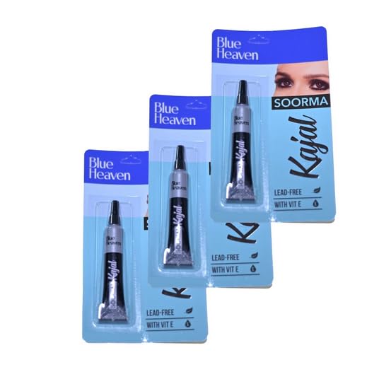 Pmw - BLUE HEAVEN SOORMA KAJAL 4.5G PACK OF 3-image-13