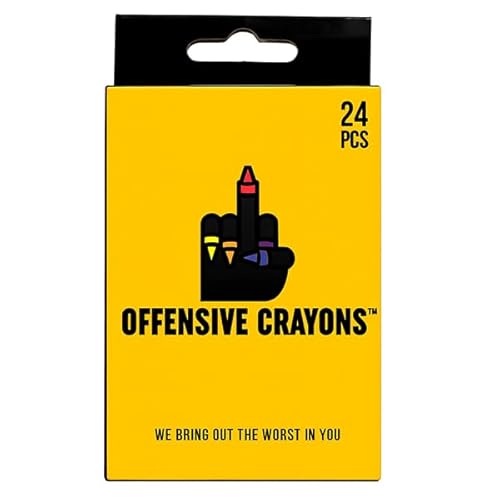 Offensive Crayons: Sarcastic Humor for Adults
