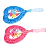 BESPORTBLE 2 Stück Windmühlen Seifenblasenmacher Lustiges für Outdoor Sommerpartys Pool Events und Geburtstagsfeiern Fördert die Hand Augen Koordination