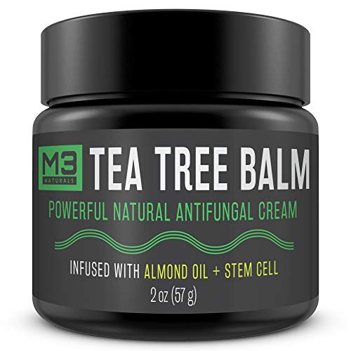 M3 Naturals Tea Tree Balm Infused with Stem Cell and Almond Oil Powerful