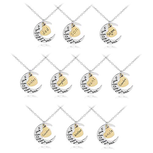 ShiQiao Spl Gifts for Mom Pendant Necklace Mother Gifts for Birthday Christmas Mothers Day2